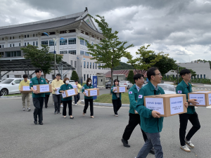 전시에도 경북도교육청 행정기능'이상 無'