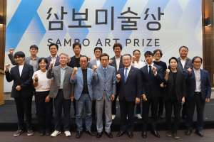 장르 망라 세대불문 한자리… 홍유영·이호수 삼보미술상 수상