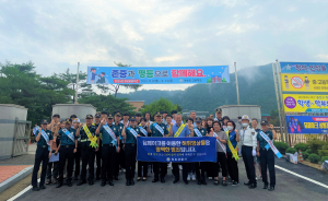 청송경찰서, 지역 중·고등학교와 딥페이크 근절 예방 홍보'힘'