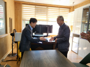 안동시 남선면체육회, 남선초에 장학금 '훈훈'