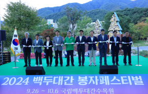 봉화군, 가을꽃 가득한 '백두대간 봉자페스티벌' 순항
