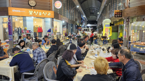 칠곡군 왜관시장, 산해진미 가득한 '맛있는 밤'