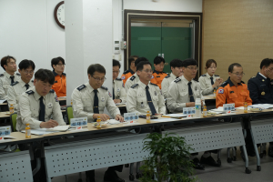 칠곡소방서, 소방정책 간담회 개최