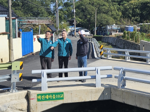 포항시 남구청, 6년 걸친 택전천 정비공사 완벽 마무리