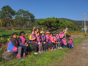 경주시 서면, 꽃밭 조성… 시민 힐링 공간 제공