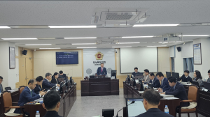 경북도의회 문화환경위원회, 산림자원국 행정사무감사 실시