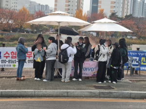상주시가족센터, 수험생 수고했어YO