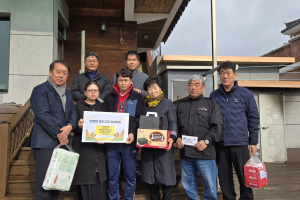 문경시, 출산 가정 4가구에 축하 선물