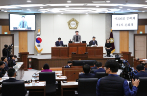칠곡군의회, 306회 제2차 정례회… 