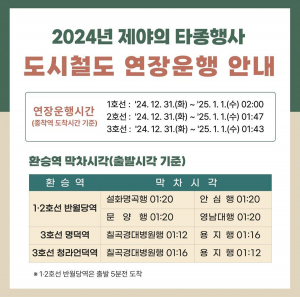 대구광역시, 대구경북 통합 염원 담은 '제야의 종' 울린다