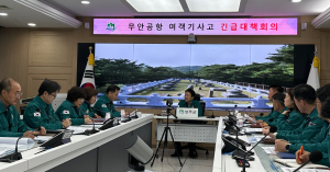 성주군, 자매결연 도시 무안에 '애도의 뜻'