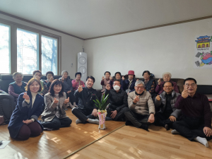 상주시 신흥동장, 어르신들에 새해 인사