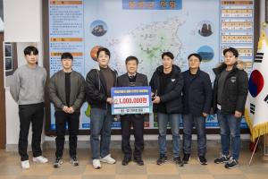 80·92 신우회, 울릉군 지역 학생들의 꿈 응원 '한마음 한뜻'