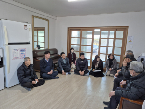 경주시 천북면, 경로당 어르신에 새해 인사