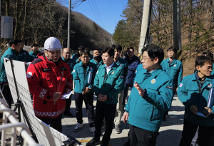 경주시, 토함산 일대 땅밀림 현장 꼼꼼 점검