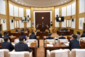경산시의회, 제260회 임시회 폐회