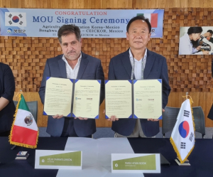 봉화군, 멕시코와 손잡고 농업 경쟁력 '강화'
