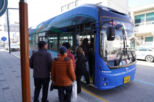울진군 농어촌 버스 '전면 무료'… 관광업 숨통