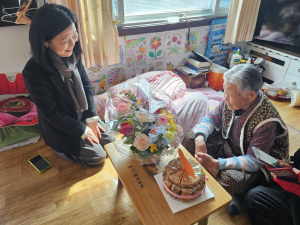 경북남부보훈지청, 장수 보훈가족 위문