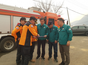 경상북도의회 건설소방위원회, 의성군 산불 피해 최소화 '총력전'