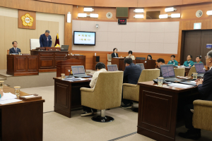 봉화군의회, 제271회 임시회… 추가경정예산안 꼼꼼 점검
