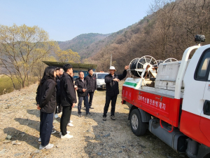문경시 가은읍, 산불 진화 훈련 실시