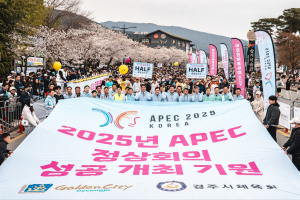 경주벚꽃마라톤대회, 교통·의료·봉사 모든 것이'퍼펙트'