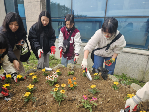 울릉군청소년센터, 환경보호 직접 실천해요!
