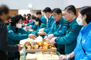 청송군에 날아온 따뜻한 위로… 단양군의회, 피해 복구 손 보태