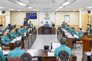 경상북도의회 문화환경위원회 'APEC·산불 피해 복구' 시급한데… 추경 목적 외 신규사업 과다