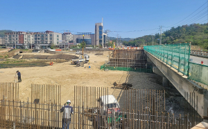 경주시, 시래교 재가설 공정률 55%… APEC 전 개통