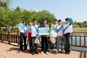 힐튼경주, ESG 경영 실천… '지구의 날'맞이 플로깅 활동