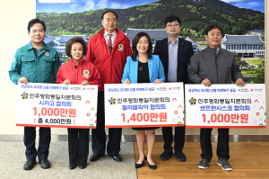 美 한인사회, 모국 위기에 똘똘 뭉쳤다