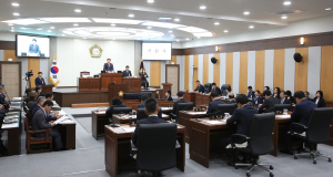 제309회 칠곡군의회 임시회 개회