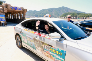울진군 관광택시 '大인기'… 한달여 만에 150건 돌파