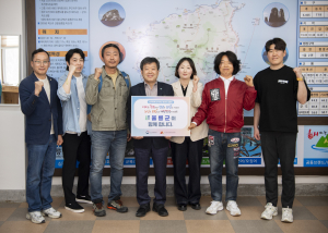 남한권 울릉군수, 지역 청년들과 인구문제 인식개선 '한뜻'