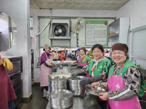 상주시 계림동 새마을부녀회, 온기 가득한 한끼 선물 '훈훈'