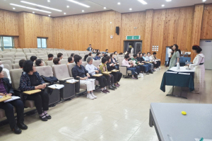 청송군 농업기술센터, 향기 치유로 '스트레스 훌훌'