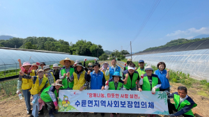 성주군 수륜면 지역사회보장협의체, 사랑의 고구마 재배