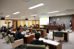 청도군의회, 군정 주요 업무 '꼼꼼 점검'