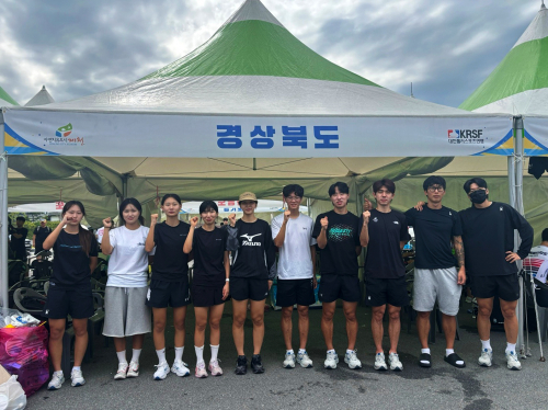 안동시청 롤러경기단, 제45회 대한체육회장배 전국 인라인스피드대회 성과