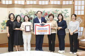 대한어머니회 문경시지회, 지역 아이들의 학업 '응원'