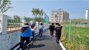 경주경찰서, 주민과 함께 '안심귀갓길' 조성