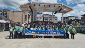 김천시 지역자율방재단, 폭염 선제 대응