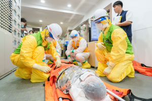한국수력원자력㈜ 월성원자력본부, 월성2호기 방사능방재 전체훈련