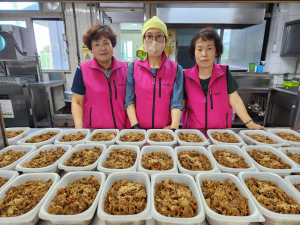 상주시 계림동 여성자원봉사대, 반찬 배달
