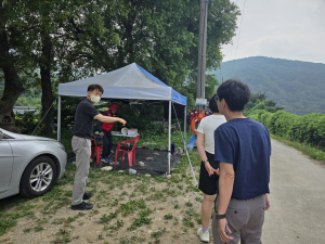 경주교육지원청, 물놀이 현장 안전점검 실시