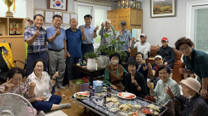 경산시 서부2동 명예동장, 시원한 수박 선물