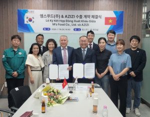 고령군 엠스푸드, 베트남 소비자 입맛 '정조준'