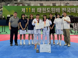 경주시청 태권도팀, 정상급 저력 만천하에